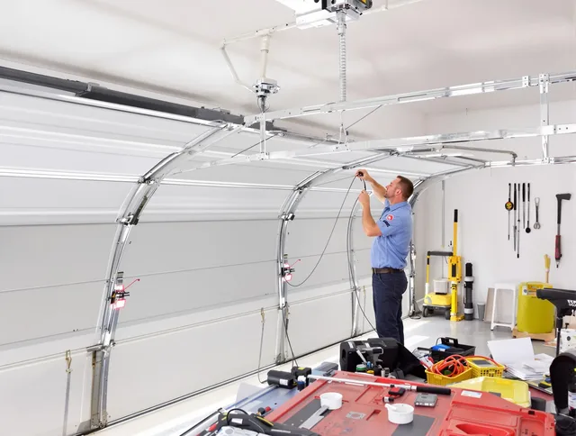 Garage door cable repair service by Baldwin Park Garage Door Repair in Baldwin Park