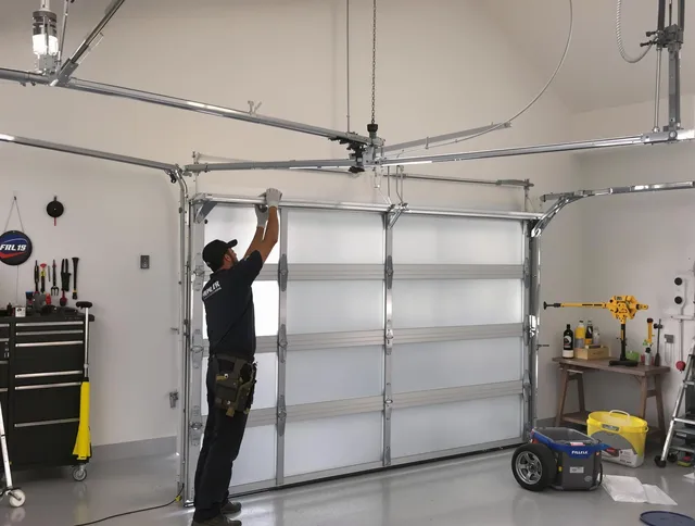 Baldwin Park Garage Door Repair certified team performing precision garage door installation in Baldwin Park