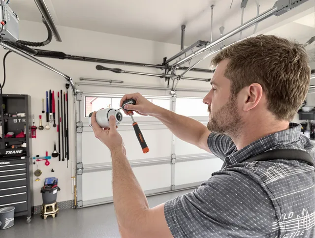 Garage door opener repair service by Baldwin Park Garage Door Repair in Baldwin Park