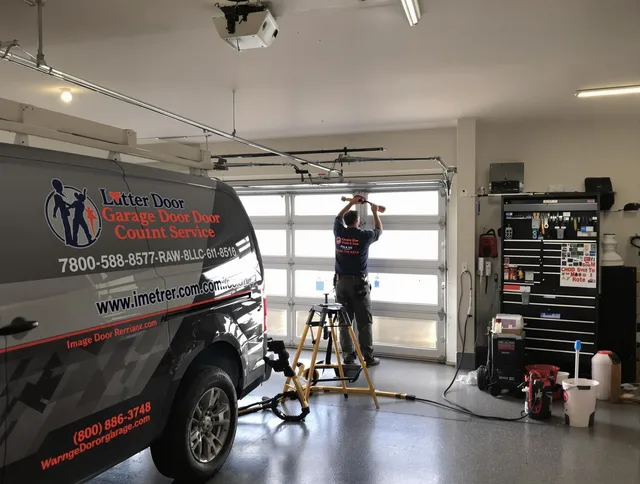 Baldwin Park Garage Door Repair team performing same-day garage door repair in Baldwin Park