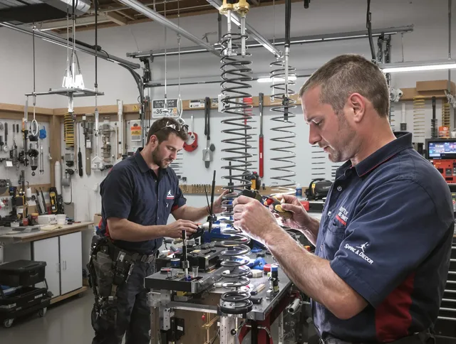 Garage door spring repair service by Baldwin Park Garage Door Repair in Baldwin Park