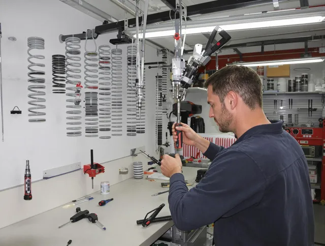 Baldwin Park Garage Door Repair safety certified technician performing precision spring replacement in Baldwin Park